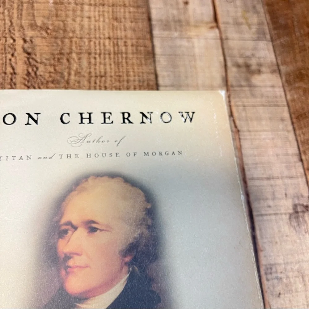Alexander Hamilton by Ron Chernow Hardcover Book History Biography Nonfiction